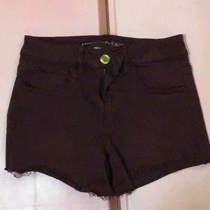 American Eagle high rise shorts